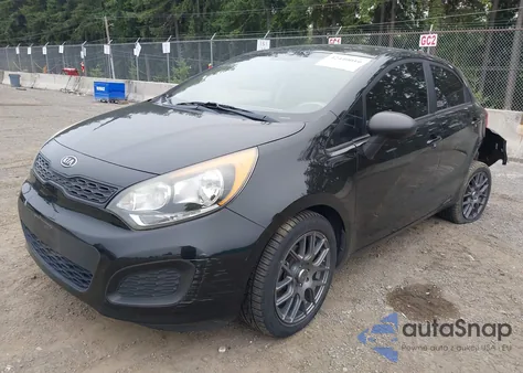 2012 Kia Rio Lx from USA, damaged, VIN KNADM5A31C6066423